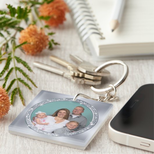 Cheap - Aangepaste foto - Sleutelhanger dubbelzijd (Voorkant Rechts)