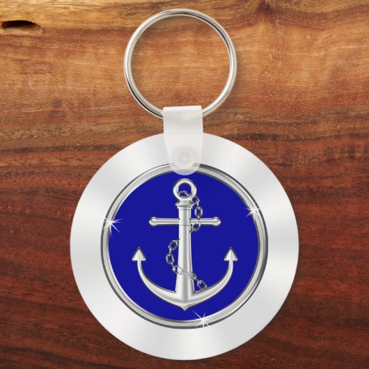 Cheap Anchor Party Favors, Nautical Sleutelhangers (Achterkant)