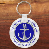 Cheap Anchor Party Favors, Nautical Sleutelhangers (Voorkant)