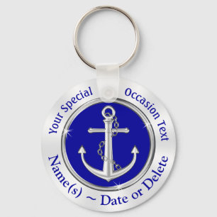Cheap Anchor Party Favors, Nautical Sleutelhangers