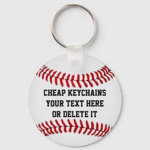 Cheap Baseball Keychains BULK PERSONALIZED, Delete Sleutelhanger