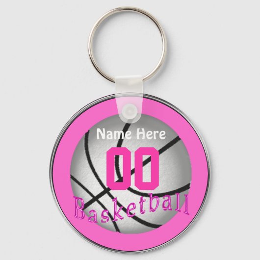 Cheap Basketball Gifts for Girls Team Sleutelhanger (Voorkant)
