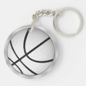 Cheap Basketball Gifts, Number, Years, Names Sleutelhanger (Achterkant)