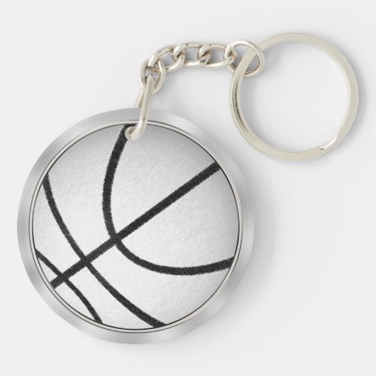 Cheap Basketball Gifts, Number, Years, Names Sleutelhanger (Achterkant)