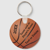 Cheap Basketball Sleutelhangers 3 Tekstvak Sjablon (Voorkant)