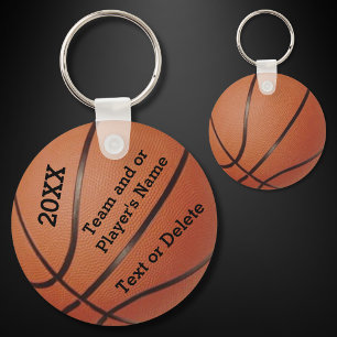 Cheap Basketball Sleutelhangers 3 Tekstvak Sjablon