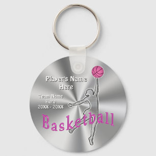 Cheap Basketball Team Gifts for Girls Sleutelhanger