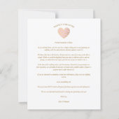 Cheap Better Together Pink Golden Heart 2 Foto's (Achterkant)