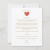 Cheap Better Together Red Golden Heart 2 Photos (Achterkant)