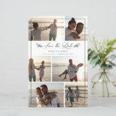 Cheap Black Branches Chic Collage 6 Foto's Weddens (Staand voorkant)