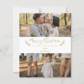 Cheap Botanische kerstfoto Aangepast fotoscript (Voorkant)