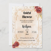 Cheap Bridal Shower-uitnodigingen Kaart (Voorkant)