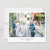 Cheap Bride & Groom 2 Foto's Collage Hand Lettert (Voorkant)