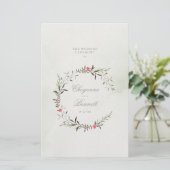 Cheap Budget Trendy Chic Wildbloemen Weddenschap (Staand voorkant)