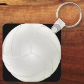 Cheap Bulk Volleyball Gifts JOUW TEKST of DELETE I Sleutelhanger (Achterkant)
