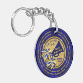 Cheap, Cheer Coach Gift Ideeën, ALLE Cheerleaders Sleutelhanger (Voorkant Links)