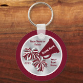 Cheap Cheerleader Gifts gepersonaliseerd in je KLE Sleutelhanger (Voorkant)