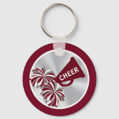 Cheap Cheerleader Gifts gepersonaliseerd in je KLE Sleutelhanger (Achterkant)