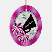 Cheap Cheerleader kerstversiering, 3 tekstvakken Keramisch Ornament (Rechts)