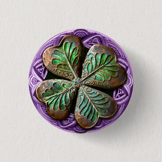 Cheap & Chic Leprechaun Treasure #3 Button (Voorkant)