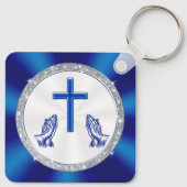 Cheap Christelijk Party Favors , Church Jubileum Sleutelhanger (Achterkant)