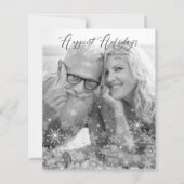 Cheap Christmas Snowflakes Happiest Holidays Photo (Voorkant)