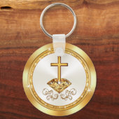 Cheap, Church Jubileum Party Favors, Sleutelhanger (Achterkant)