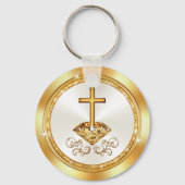 Cheap, Church Jubileum Party Favors, Sleutelhanger (Achterkant)