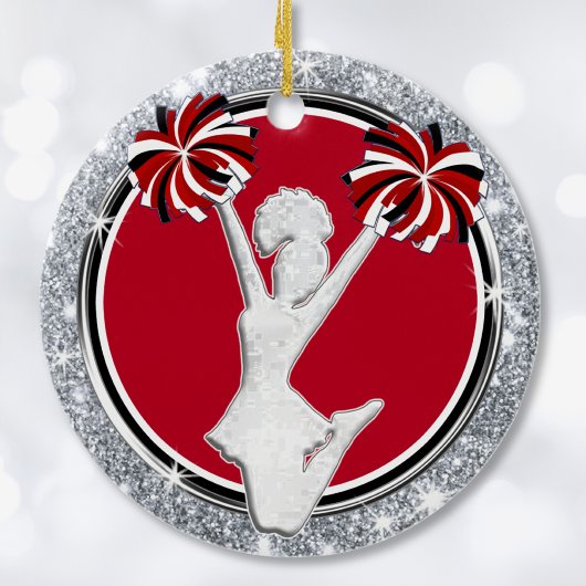 Cheap Cpure Ornamenten Red, White, Black, Silver