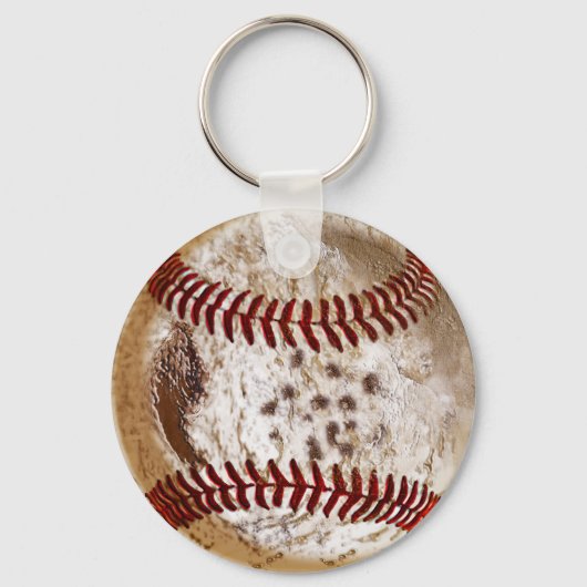 CHEAP Echt vieze oude Baseball-keyketens voor jong Sleutelhanger (Voorkant)
