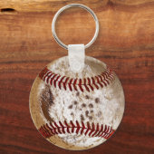 CHEAP Echt vieze oude Baseball-keyketens voor jong Sleutelhanger (Achterkant)