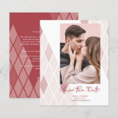 Cheap Elegant Abstract Foto Sophisticated Wedding (Voorkant / Achterkant)