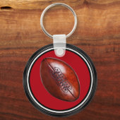 Cheap Football Team Gifts, Persoonlijke Keychains Sleutelhanger (Achterkant)
