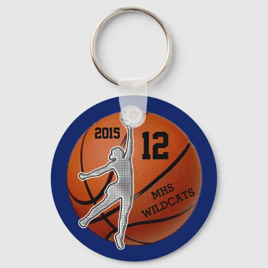 Cheap Gepersonaliseerd Basketball Sleutelhangers G (Voorkant)