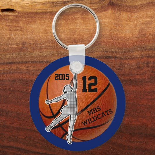 Cheap Gepersonaliseerd Basketball Sleutelhangers G (Voorkant)