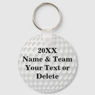 Cheap Golf Party Favors PERSONALIZED Sleutelhanger