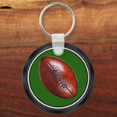 Cheap Green, speciaal gepersonaliseerd Football, c Sleutelhanger (Achterkant)
