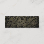 Cheap  Grunge Floral Visitekaartje (Achterkant)