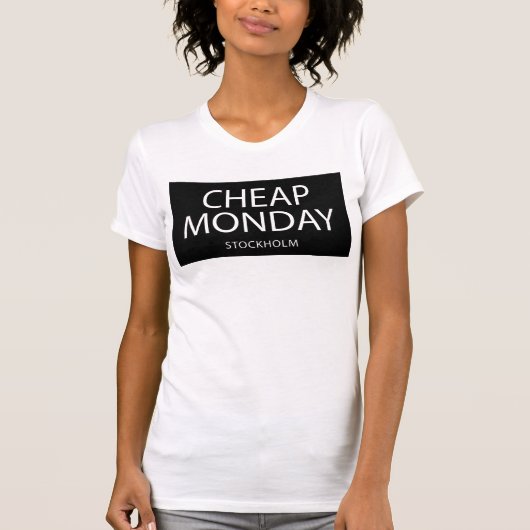 Cheap Maandag Stockholm T-Shirt Tumblr (Voorkant)