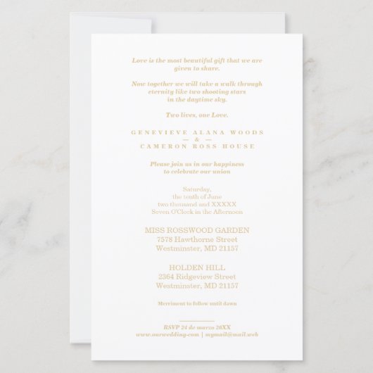 Cheap Modern Bicolor Gold Effect Fancy Flower (Achterkant)