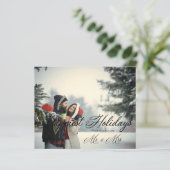 Cheap Modern Mr & Mrs Happiest Feestdagen Kerstmis (Staand voorkant)