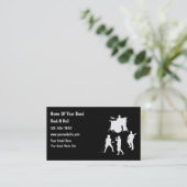 Cheap Musician Band Visitekaartjes (Staand voorkant)