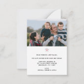 Cheap New Home Change of Address Photo Moving Kaar Notitiekaartje (Achterkant)