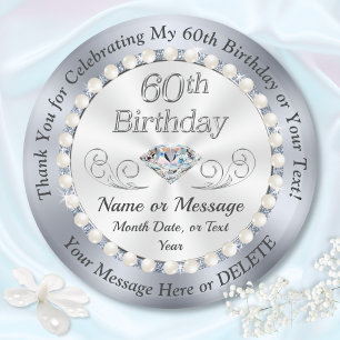 Cheap, Party Favors for 60th Birthday Vrouw, Magneet