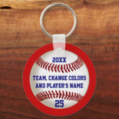 Cheap PERSONALIZED Baseball Keychains for Teams Sleutelhanger (Voorkant)
