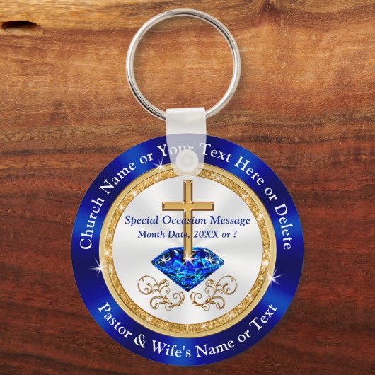 Cheap Personalized, Church Giveaway Ideas Sleutelhanger (Voorkant)