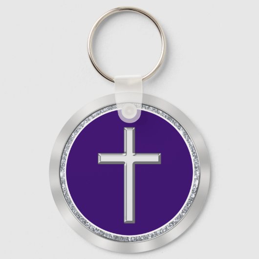 Cheap Personalized Church Jubileum Souvenirs Sleutelhanger (Achterkant)