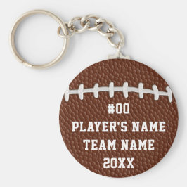 Cheap Personalized Football Giften voor spelers BU Sleutelhanger