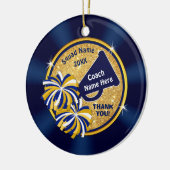 Cheap Personalized, Gift for Cheer Coach, Cheer Keramisch Ornament (Links)