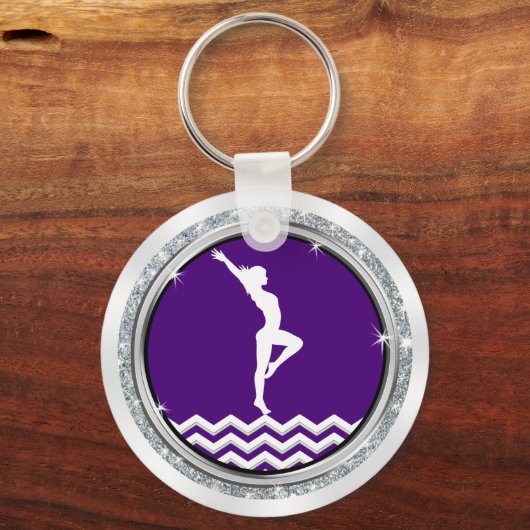 Cheap Personalized, Gymnastiek Gifts, Gymnastiek Sleutelhanger (Achterkant)